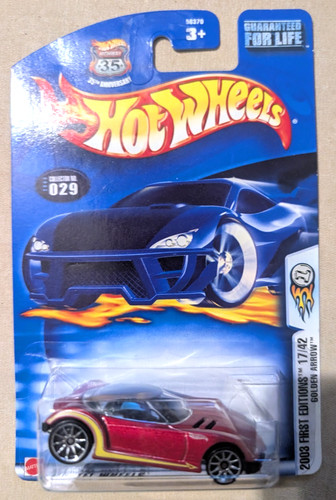 2003 hot wheels golden arrow