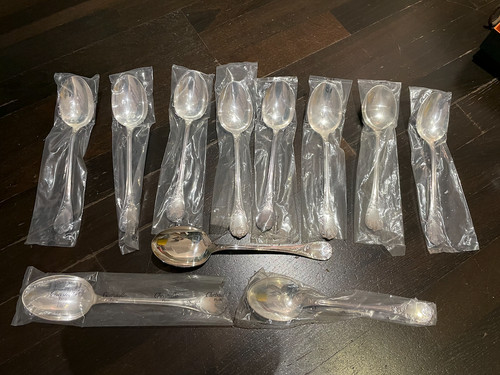 Christofle marly silver plated - christofle,