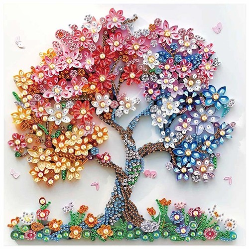 Pearl flower diamond - pearl,