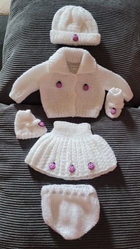 Hand knitted dolls - hand, clothes