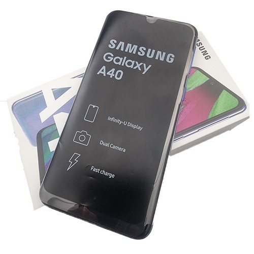 New blue samsung galaxy a40 - blue,