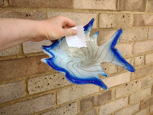Murano art glass fish - art,