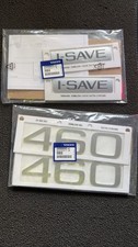 Volvo Aero Truck Badges Set I-Save 460 hp New genuine satin chrome decals lorry