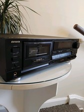 Aiwa AD-F810 Stereo Cassette Deck 3-HEAD Tape Player Recorder HX PRO