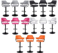 3 X PLUSH BAR STOOLS, GAS