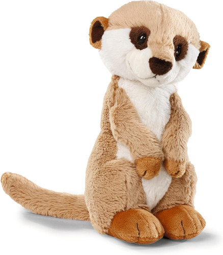 Sitting soft toy meerkat 20cm - toy,