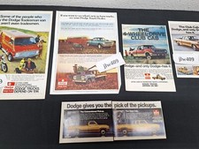 5 Vintage 1974 DODGE TRUCK VAN