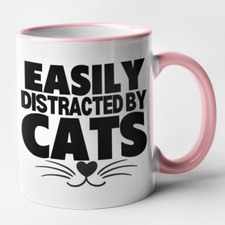 Funny Cat Mug Easily