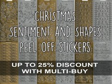 Christmas Peel Off Stickers