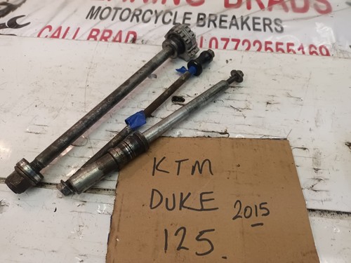 Ktm duke 125 - 2015, spindles