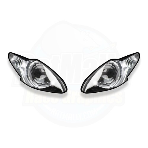 Wsb headlight stickers - stickers,
