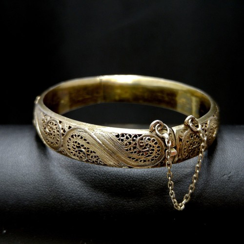 Art nouveau silver filigree - art,