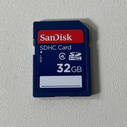 Sandisk 32gb card sdhc - 32gb,