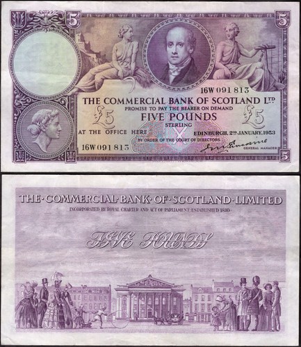 Commercial bank scotland - of,
