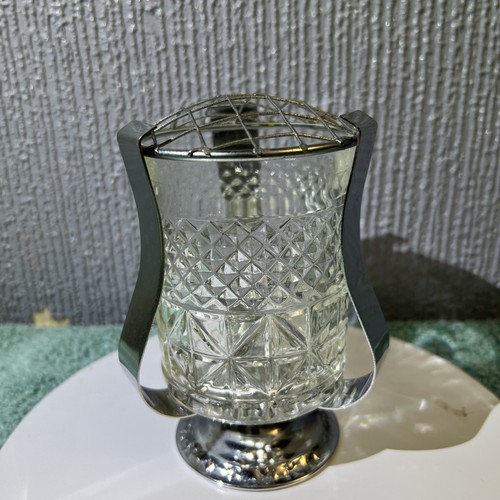 Vintage cut crystal - cut, bowl