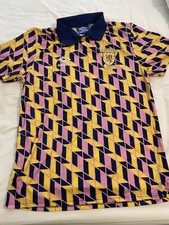 Scotland Men's 1990 Retro Football Shirt Italia  Third Top