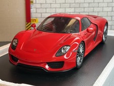 1:18 *BOXED* SPARK PORSCHE 918 SPYDER (Red) LHD MODEL CAR *18S169*!