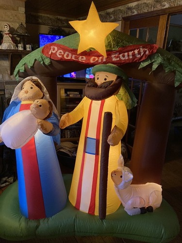 Inflatable nativity scene - inflatable,
