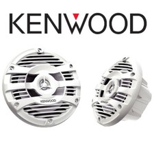 Kenwood 16.5cm 150W White Marine Speakers for boats bathrooms kitchens grills