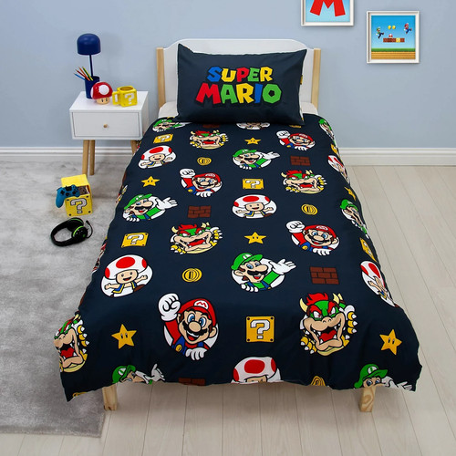 Super mario single duvet - super,