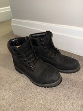Black Timberland Boots