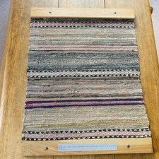 SWEDISH RAG RUG WALL HANGING
