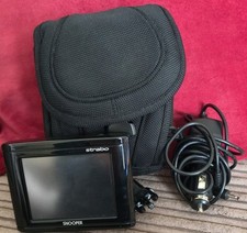 Snooper SNP 360 Sat Nav GPS UK & Ireland Maps Car Navigation with Case & Charger