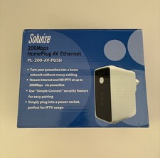 Solwise 200Mbps HomePlug AV Ethernet Adapter PL-200-AV-PUSH Tested