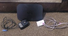 Sky Q Hub ER115 Broadband Modem Router Black Wireless Dual-Band 2-Ethernet Ports
