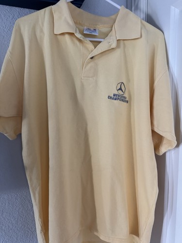 Men mercedes polo - men’s, yellow