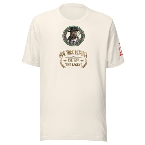 Luky dog vintage shirt bella - t-shirt,