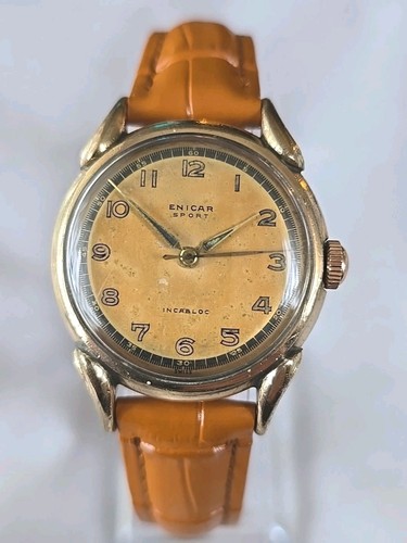 Rare mens vintage gold plated - vintage,