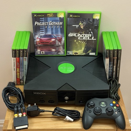 Original xbox console - original, bundle