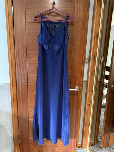 Blue long dress - blue,