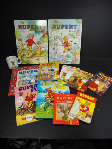 Rupert the bear books - rupert,