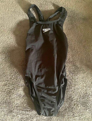 Speedo black one piece - black, one-piece