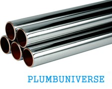 Chrome plated copper tube - tube, pipe