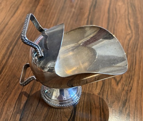 Antique silver plate sugar - antique,