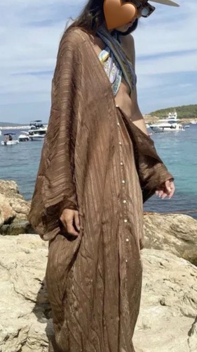 Zara long kimono tunic - kimono, dres
