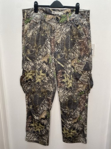 Zara men cargo trousers size - zara,