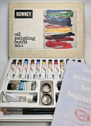 Vintage rowney oil - rowney, paint