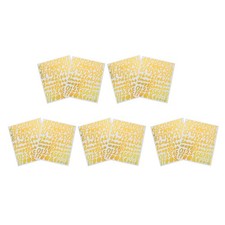  10 Sheets Sticker Letters for Crafts Adhesive-backed and Numbers