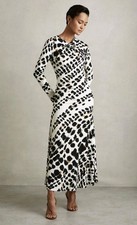 Reiss Vanita Printed Jersey