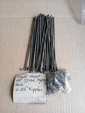 Triumph T140 disc type front wheel used spoke set