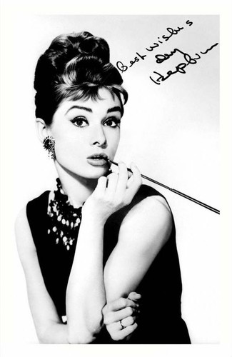 Audrey hepburn breakfast at - -,