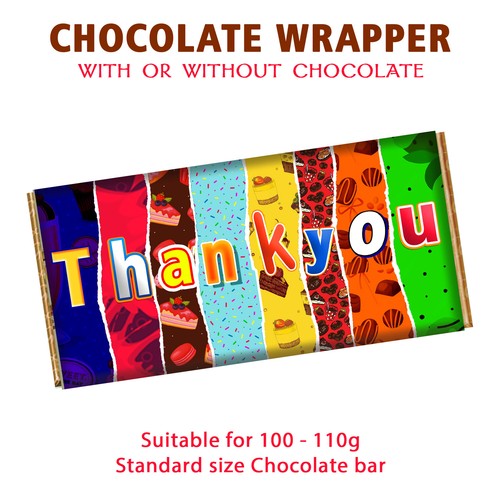 Thank you chocolate bar - you,