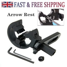 1x Black Whisker Arrow Rest Biscuit Brush For Compound Bow Hunting Shipping NEW