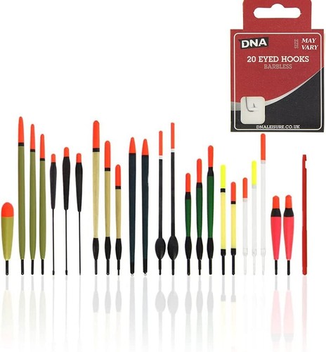 Fishing waggler floats - waggler, 24pc