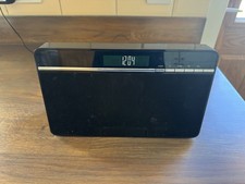 RED iPod Speaker Dock  with Clock Radio - black (Sainsbury's Supermarkets)