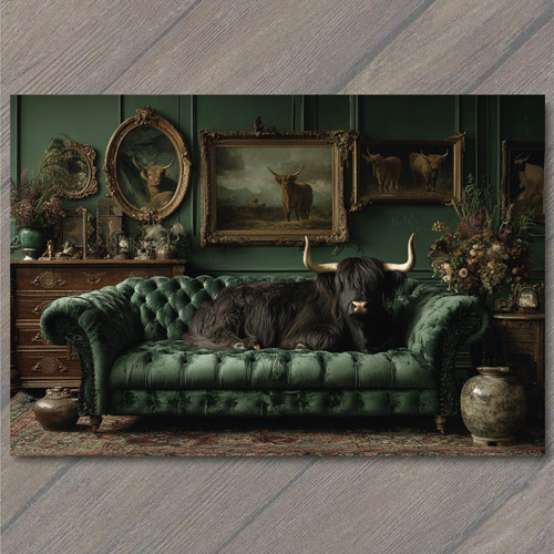 Art print highland - print,